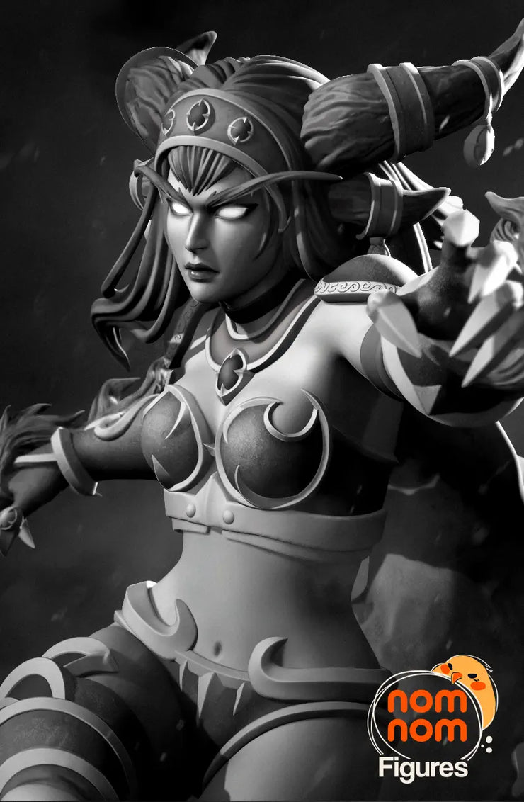 Alexstrasza from world of warcraft 3d printed resin figure