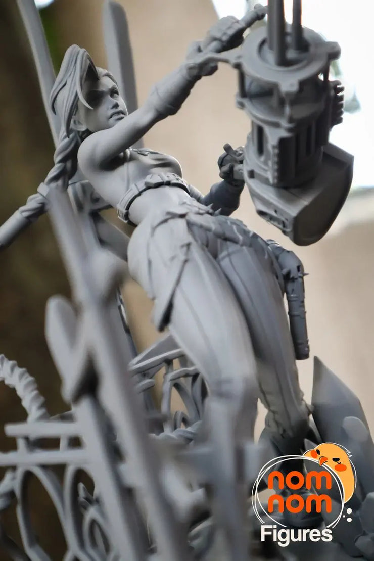 Jinx from arcane league of legends 3d printed resin figure
