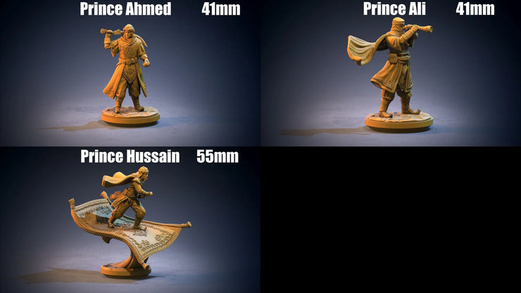 Princes of the indies 3d printed resin figure