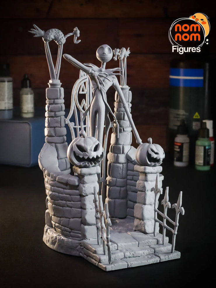 Jack Skellington The Nightmare Before Christmas 3d printed resin figure