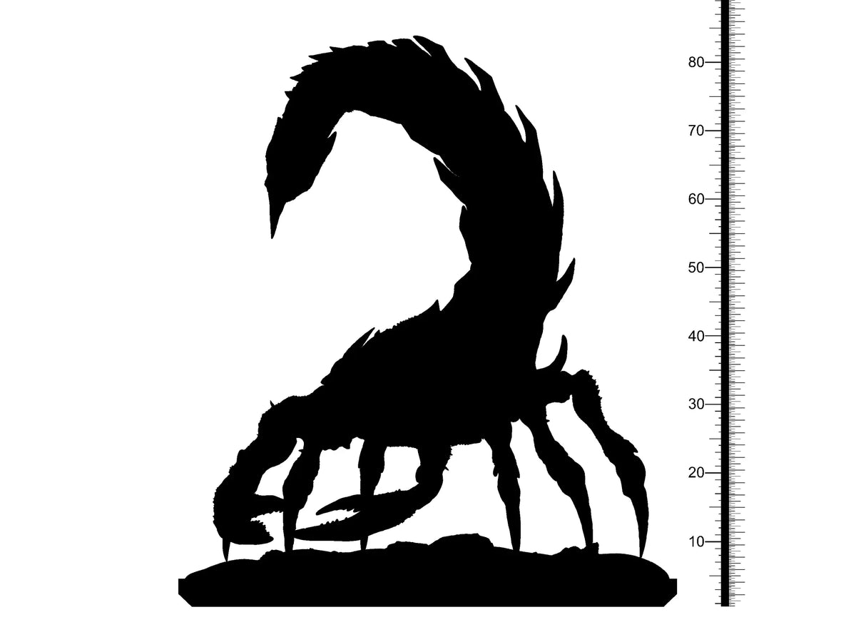 Sandwalker 3d printed resin figure 85mm tall – TheSecretDoorInn