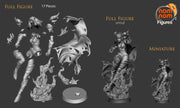 Alexstrasza from world of warcraft 3d printed resin figure