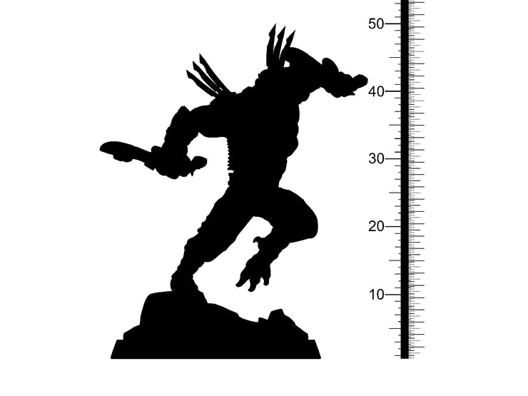 Dekwat 3d printed resin figure 42mm tall