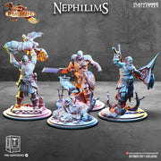 Nephilim 3d printed resin figure
