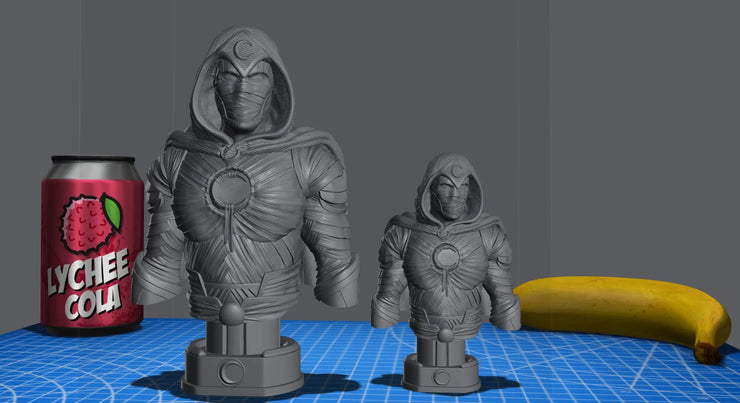 Moon knight suite 3d printed resin