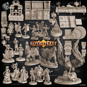 Musicians royal feast 488 3d printed resin