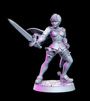Cleto age of darkness 3d printed resin 41mm tall - TheSecretDoorInn