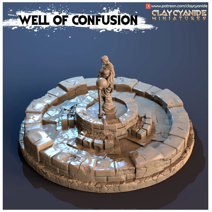 Well of confusion 3d printed resin  48mm tall