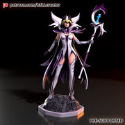 Leblanc the deceiver from league of legends 3d printed resin figure 150mm tall