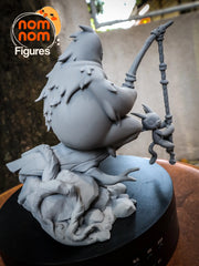 Ori and naru ori and the blind forest chibi 3d printed resin 116mm tall
