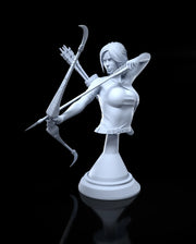 Lara croft from tomb raider 3d printed resin figure