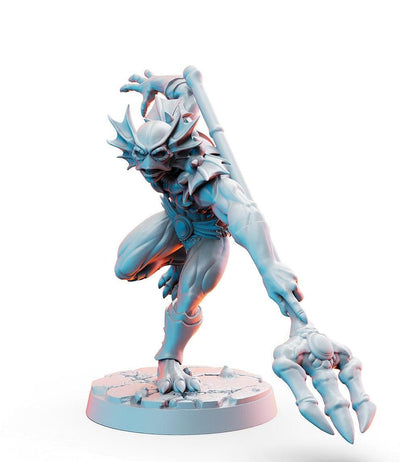 Mer-man masters of the universe 3d printed resin - TheSecretDoorInn