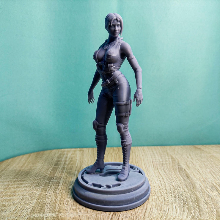 Sonya blade mortal kombat 3d printed resin - TheSecretDoorInn