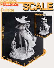Sorceress dragon's crown 3d printed resin printed model - TheSecretDoorInn
