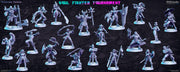 Varuna female knight soul fighter tournament 3d printed resin - TheSecretDoorInn