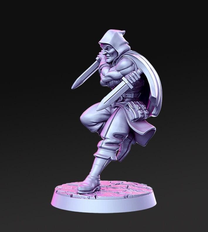 Wiltram 3d printed resin  38mm tall - TheSecretDoorInn